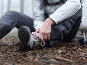 Treating Hiking Ankle Injury